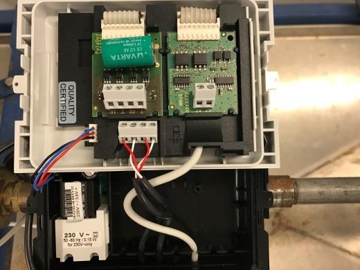 4.2 Installation av temperaturgivare används med separat godkända och parade temperaturgivare typ Pt500. Vilken typ av givare som används finns specificerat på integreringsverkets framsida.