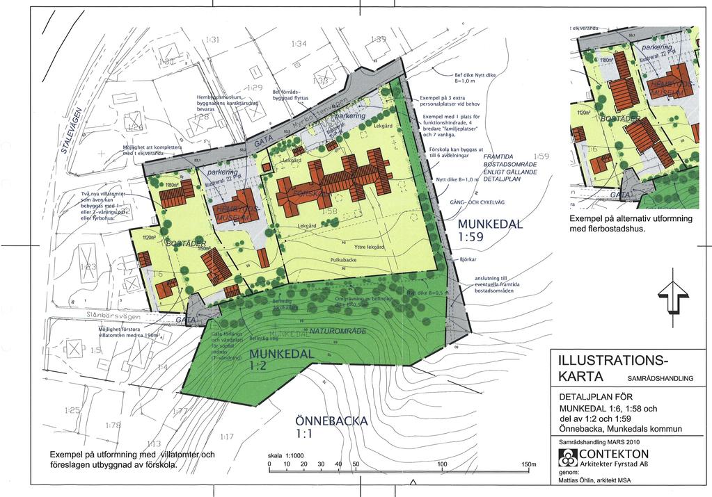 Bilaga 2 Illustration till detaljplan Önneback, Munkedal 1:6,Munkedal,Detaljplan