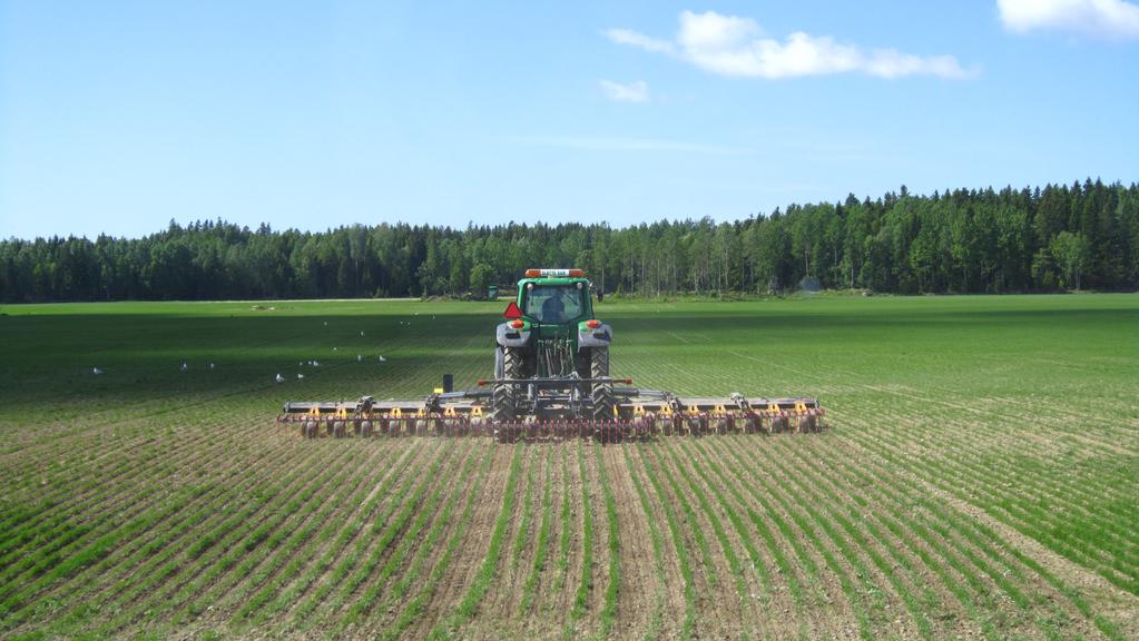 Nedslag prioriterade kunskapsbehov: Växtproduktion och odlingssystem Ökad