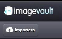När vi nu skall lägga in en bild gäller det att du har gjort bilden klar i din dator för vi skall senare importera den till: Image Vault.