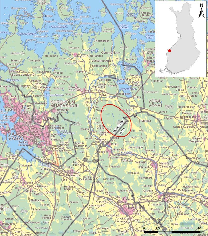 2 (6) 3 Artbeskrivning 3.1 Generellt Figur 1. Placering av vindkraftspark. Nattskärran är en nattaktiv art som inte ofta observeras i fågelutredningar under häckningstiden.