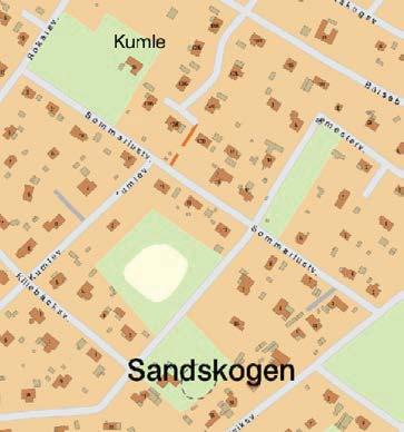 PLANBESKRIVNING SAMRÅDSHANDLING 8 (11) ytterligare en grön målpunkt direkt söder om aktuellt planområde, som är både större och mer välvårdad. Förlusten av en grön målpunkt bedöms därför som ringa.