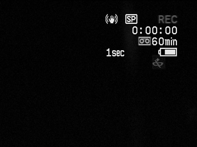 Sökarinformation under inspelning q Tidskod Visar inspelningstiden i timmar, minuter och sekunder. q w e r t e Återstående batteriladdning Batterisymbolerna indikerar laddningsnivån i batteriet.