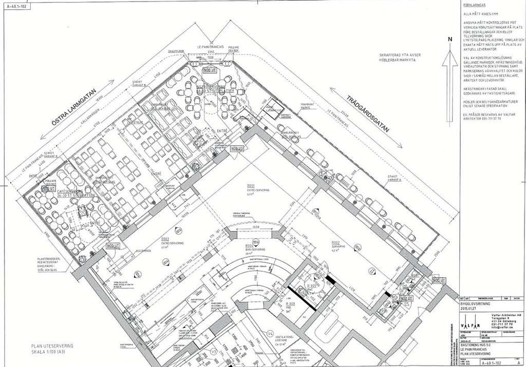 Planritning skala 1:100