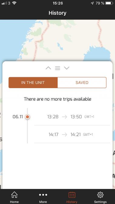 Fjärrstyrning av apparater Notering: Du kan ställa in reläets aktivitet när du lägger upp ett nytt fordon eller i ett senare skede i menyvalet unit settings, genom att klicka på Relay switch from
