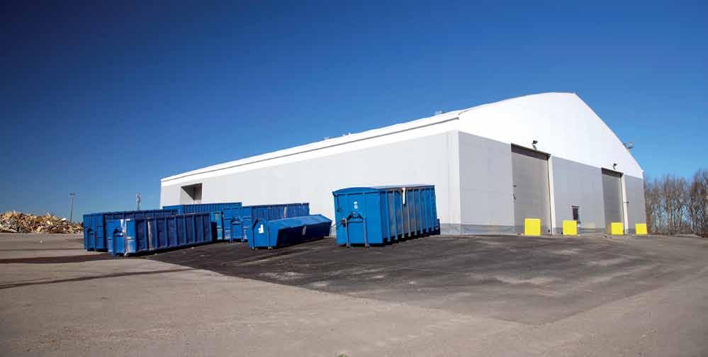 8 Avfallscentralen Avfallsbehandling och återvinning Domargårds avfallscentral i Borgå utgör landskapets mottagningsoch behandlingscentral för avfall.