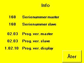 Frekvensen är ställbar mellan 0-00Hz och normalvärdet är 00Hz (för rätt värde se ventiltillverkarens specifikation). Amplitud är en justerbar pulslängd på den strömkontrollerade utgången.