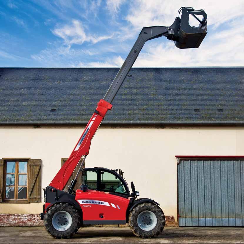 Tiverkade efter högsta standard din! Det här är det nya odeprograet av teeskopastare från Massey Ferguson. Varje askin är tiverkad ed kunden i åtanke.