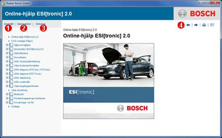 Hjälp ESI[tronic] 2.0 innehåller ett omfattande hjälpsystem. Hjälp Välj.