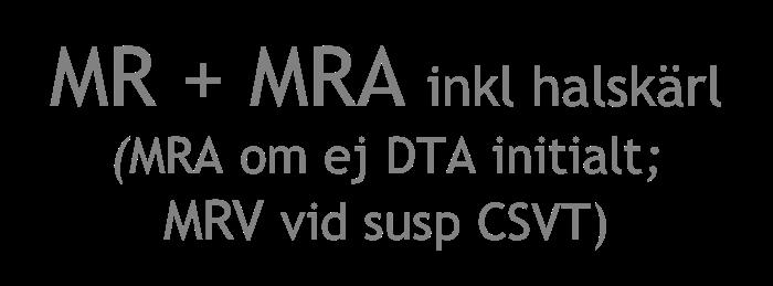 Överväg tidigt transport till universitetsklinik!