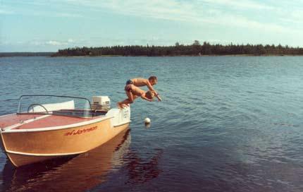 Håkan Hyöty köpte båten omkring 1970 av Ingmar Hagstrand och använde den som fritidsbåt.
