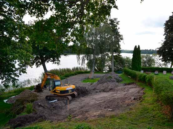 Fotograferat i juni 2012 innan arbeten påbörjades (Slm D2014-396).