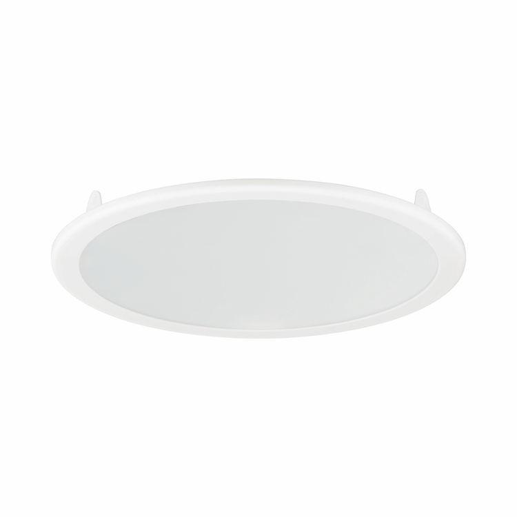 högglanspolerad optik, svart utförande LuxSpace Mini recessed DN560B