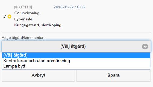 Det samma gäller för den interna appen. Tips! Skriv åtgärder i ärenden så att kundservice kan svara på vad som har hänt i ärendet och varför. 2.
