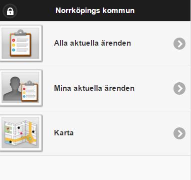 64 (69) Figur 45: Logga in i Infracontrol Online via den interna appen Du loggar ut från tjänsten från webben och appen genom att trycka på Logga ut längst