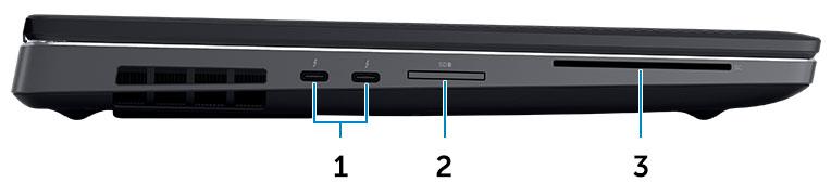 7 Mikrofoner (tillval) 8 Batteriindikator 9