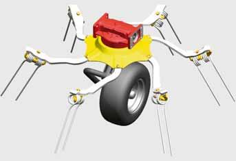 DYNATECH för alla HIT-modeller Rotorerna med en diameter på 1,30 m och fem armar är idealiska för ungt kort foder.
