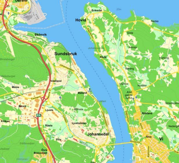 1 INLEDNING Sweco Environment AB har på uppdrag av Sundsvalls kommun utfört en miljöteknisk utredning motsvarande huvudstudie för fastigheterna Alnö-Nysäter 3:1 och 3:2, Röde 5:1 samt