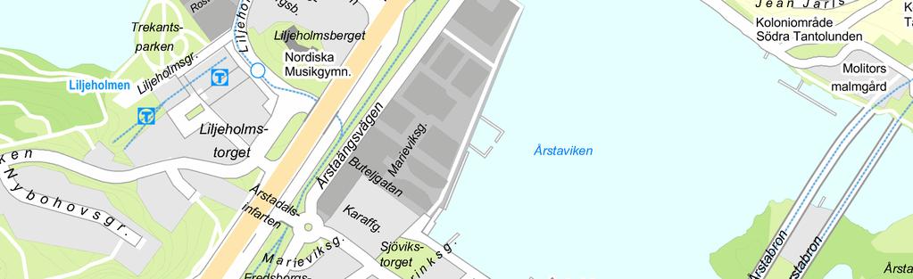 Planbeskrivning Marievik 15 mfl i stadsdelen Liljeholmen i