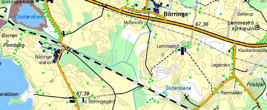 Börringe ligger i Skåne