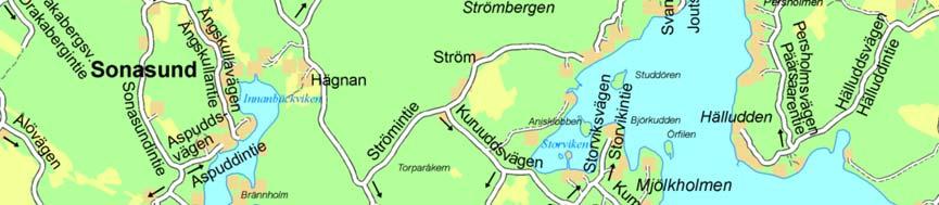 UTGÅNGSPUNKTER FÖR PLANERINGEN 1. Planeringsområdet och projektets bakgrund Planändringsområdet är beläget i Ingå vid havskusten ca fem kilometer österut från Ingå centrum.