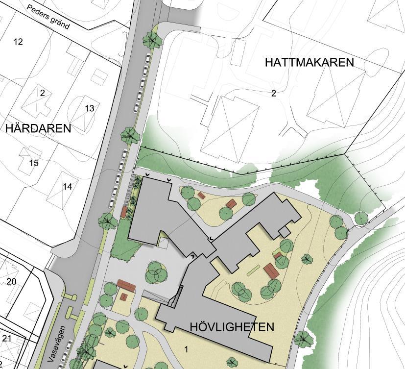 Eskilstuna kommun 2018-11-08 15 (45) Foto: Vasavägen och parkering framför förskolan Förändringar Förskolans verksamhet föreslås utökas med 80 barn till totalt 160 barn.