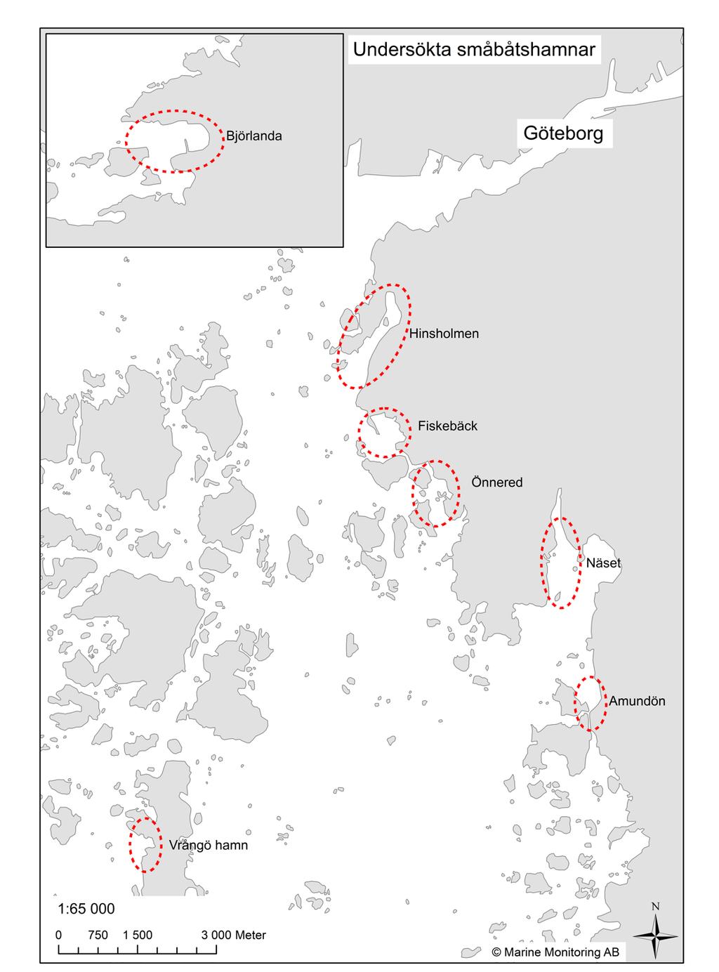 Metoder och genomförande Både sediment och nätsnäcksvävnad analyserades kemiskt med avseende på innehållet av organiska tennföreningar, därtill analyserades även alla snäckor med avseende på