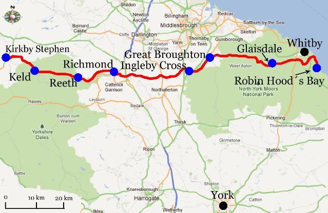 Wainwright s Coast to Coast, Kirkby Stephen Robin Hood s Bay, 8 nätter 4(7) Pris och period Enligt information på vår hemsida www.vandra.se Antal deltagare Från en person och uppåt.