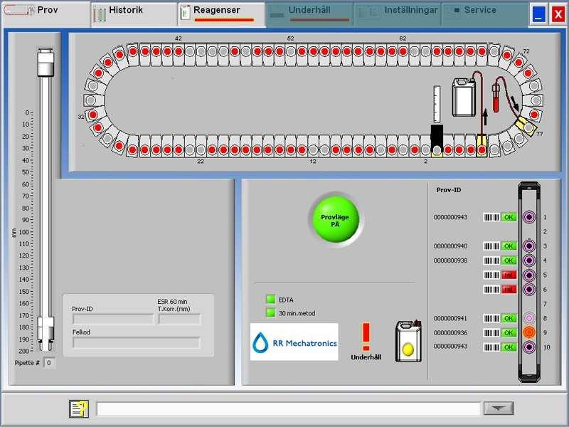 Interrliner programvara 5.1. Programvaruversion Den senaste programvaran och de senaste manualerna för Interrliner kan laddas ned från vår webbplats: www.rrmechatronics.com (Login).