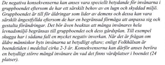 12 / (19) Kaavan jatkotyön yhteydessä järjestetään keskustelutilaisuus Folkhälsan Botnia AB:n kanssa.