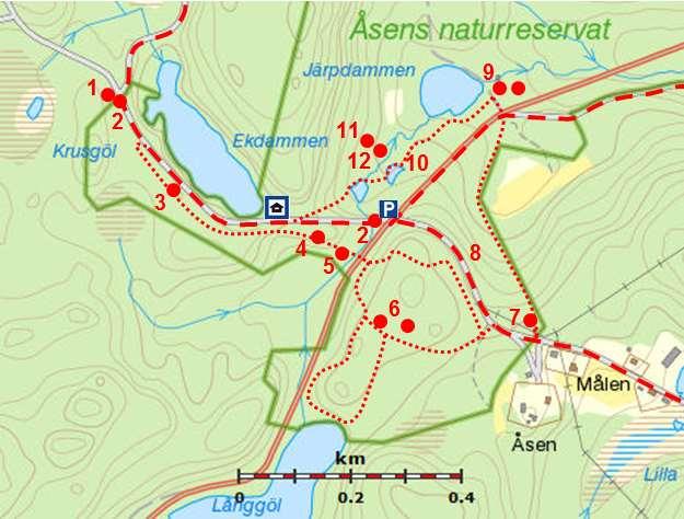 Aronsborg Torp Aronsborg under Målen tillkom mellan 1804 och 1814 och första boende var skogvaktaren Lorentz som omkring 20 år med trohet varit i tjänst på Grävsätter och under den tiden anlagt