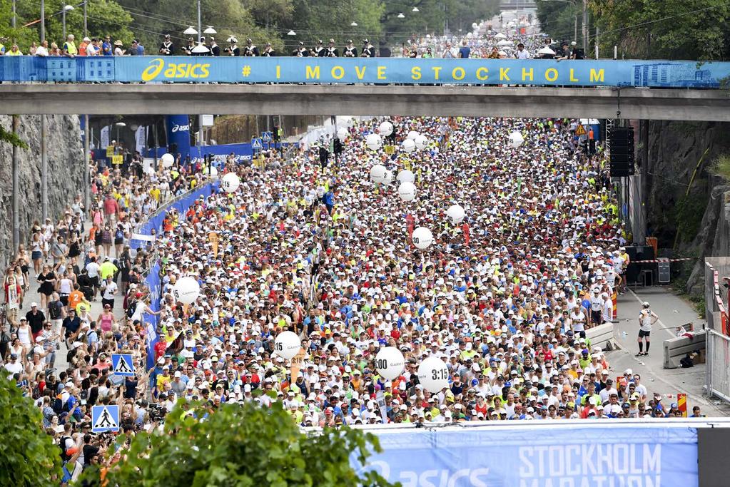 Foto: ASICS Stockholm Marathon 2018 / DECA Text & Bild ASICS STOCKHOLM