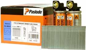 batteriladdare 018881 Paslode Lithium batteri 018880 Anslutningssladd för laddare 12 V 900507 Gumminos 900702 Gumminos 3-pack 219236 Adapter för grön gas 115256 Skyddsglasögon 014121 Verktyget