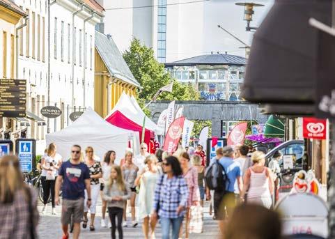 - Tillhandahålla en väl fungerade organisation, infrastruktur samt god service vid planering och genomförande av evenemang.