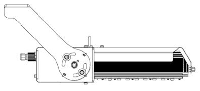 (Nirosta 4003 / 3CR12), kyflänsar i extruderad aluminium Pulverlack 109-114 lm/w CREE XP-G3 Årlig minskning ljusflöde <1 % Omgivningstemperatur