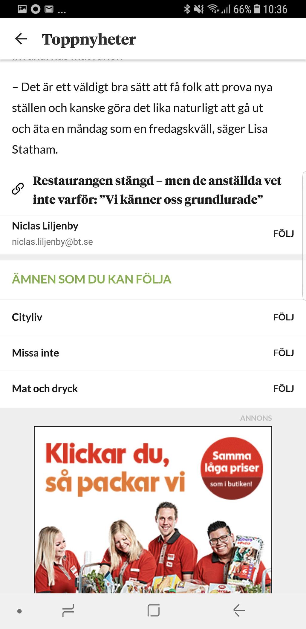 Det måste laddas direkt, vara berikat och snyggt med smidig swipe, en nativ känsla samt snygg design. Modulen för innehållsflödet är svaret på detta.