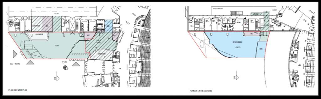 Sida 11 (18) Bild 9: Ny rigg, 170 ton. Separat entré för Annexet En viktig del i att kunna höja beläggningsgraden är att separera Ericsson Globes entréer från Annexets.