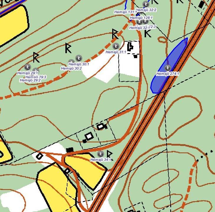 TOPOGRAFI OCH FORNLÄMNINGSMILJÖ Undersökningsområdet är beläget 5 km söder om Alingsås.