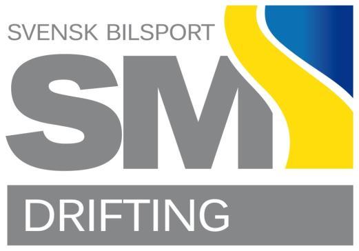 Mästerskapsregler SM Drifting Proint 2018 Detta dokument innehåller mästerskapsregler för SM i Drifting, uppdelat i två avsnitt: A. Tävlingsregler SM Drifting B.