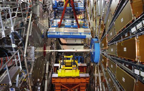 Beskrivningar av nya eller uppgraderade infrastrukturer för framtida satsningar Foto: cern Bild från ATLAS-experimentet vid CERN där svenska forskare är verksamma inom uppgraderingen av den inre