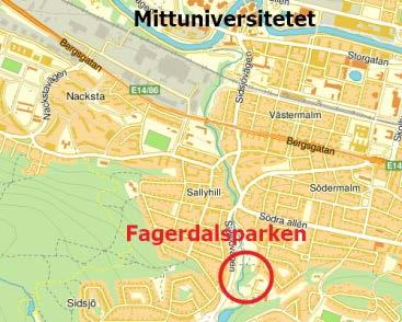 SIDSJÖN Teaterstigen 5 Rakt söder om Mittuniversitetet hittar du rofyllda