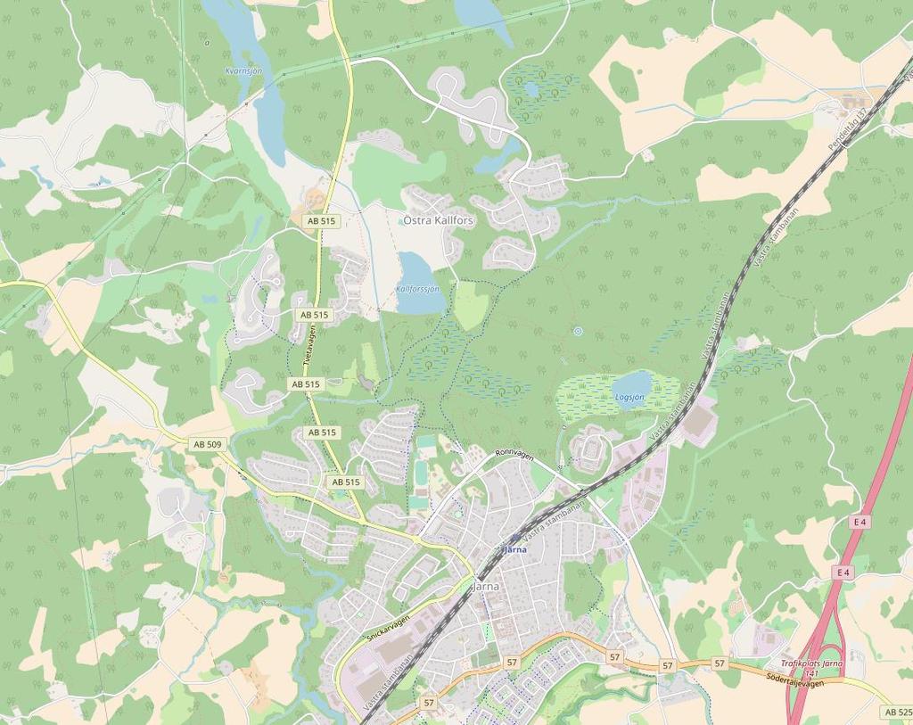 (Rapport) 1. Bakgrund Ramböll har fått i uppdrag att utföra en trafikutredning för en korsning i höjd med Västra Kallforsvägen utmed Tvetavägen i Södertälje kommun.