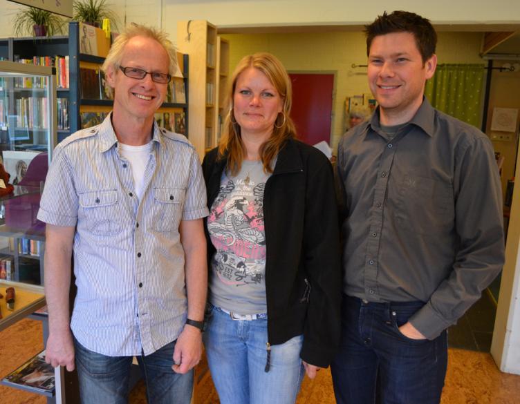 Slöjdare i Svenstavik På bibblan i Svenstavik har elever på skolan i Svenstavik