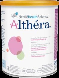The proteins found in Althéra originate from milk, but have been broken down into smaller pieces, called peptides, that the body s immune system will not react to.