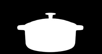 --------- Traditional casseroles in the popular French design. Designed and produced for maximum function on all kinds of heat sources.