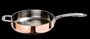 MAESTRO COPPER MAESTRO INDUCTION COPPER our successful range of copper pots and pans, designed to be used on all types of stoves and hobs, including induction.