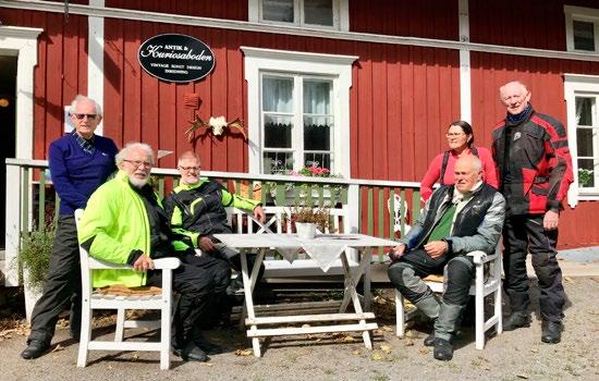 Kulturcentrum i Berget (Degerfors) inbjuder till fikapaus i den fina bruksmiljön.