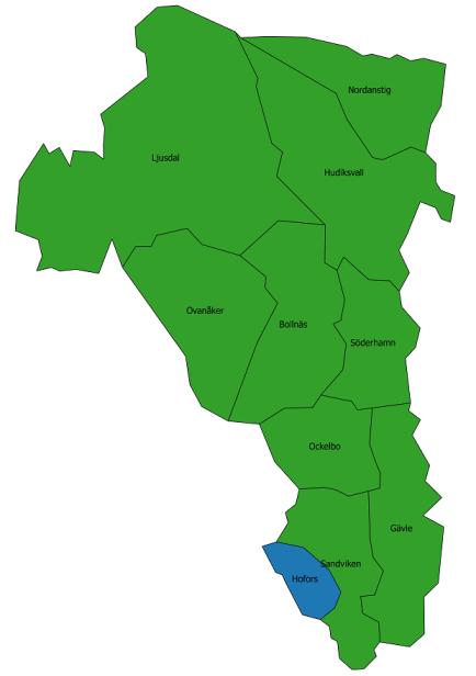 67(72) Hofors Befolkning Folkmängd (2017): Befolkningstäthet (invånare/km 2, 2016): Medelålder (år, 2016): 9 660 23,3 44,9 Ekonomiskt utfall för kultur 2017 (tkr) Stöd till studieorganisationer: