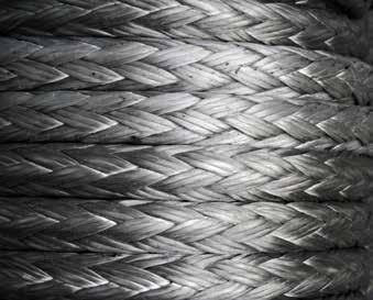 Carlmarks D-Steel Dyneema 12-flätad lina i extremt höghållfast och stum Dyneema. Upp till 15 gånger starkare än stål i relation till vikt. En modern ersättning för wire i många tekniska applikationer.