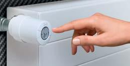 radiatortermostat. Fristående där all programmering sker direkt i termostaten. E-nr: 85 812 07 living connect Elektronisk radiatortermostat.